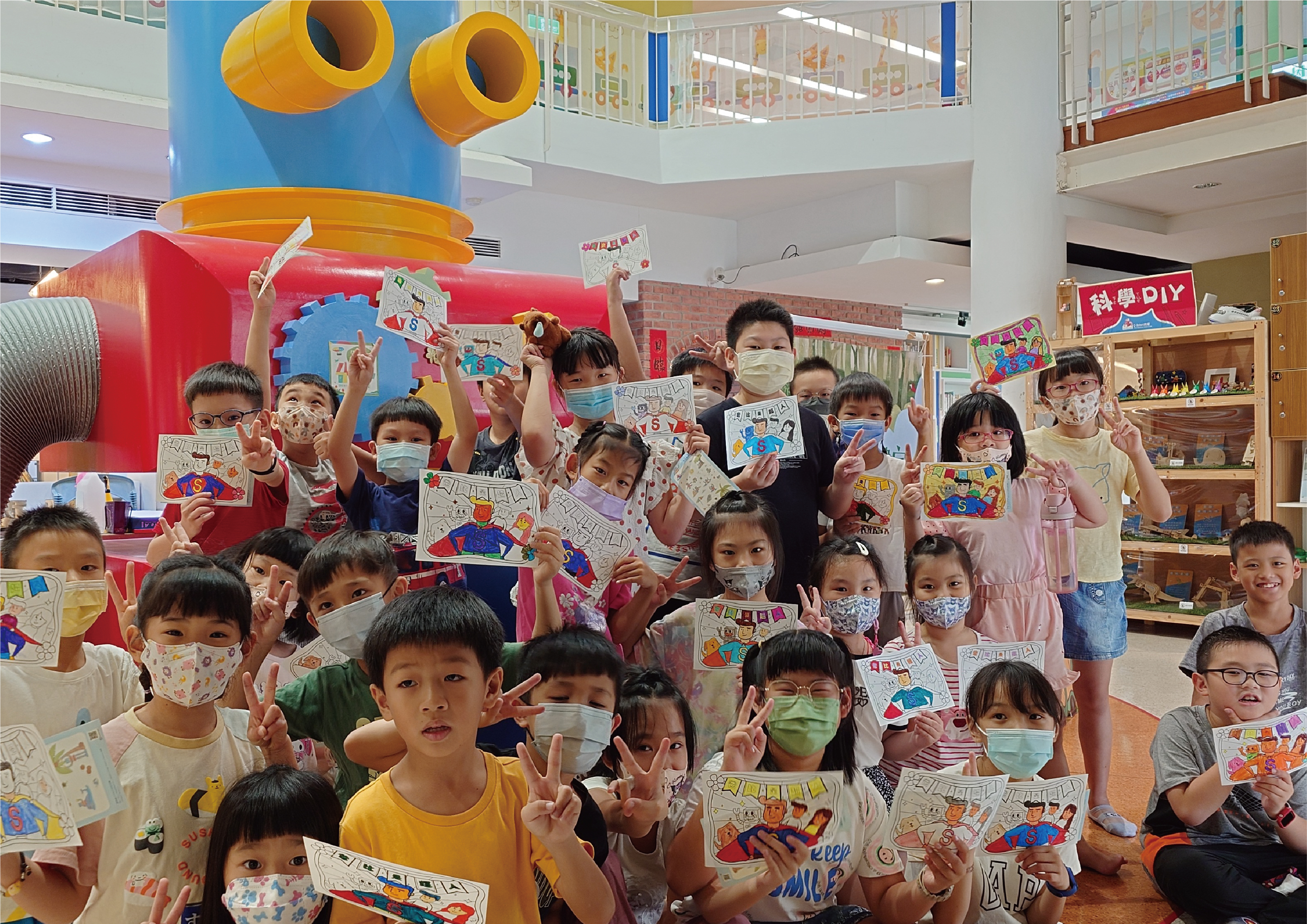 〈113〉多媒系學生作品—兒童館節慶繪圖